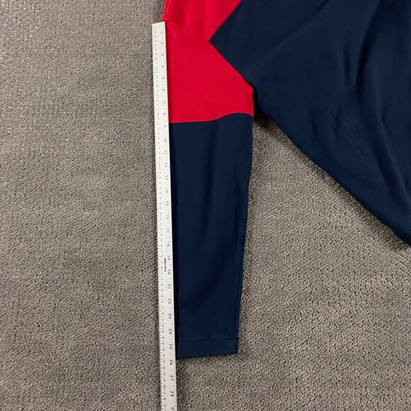 Vineyard Vines USA Color Block Mock Neck Pullover 1/2 Zip Sweatshirt Men's Large - Picture 10 of 11